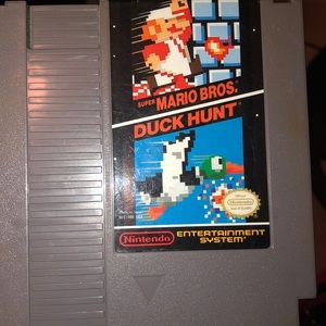 Nintendo super Mario bros/ duck hunt game